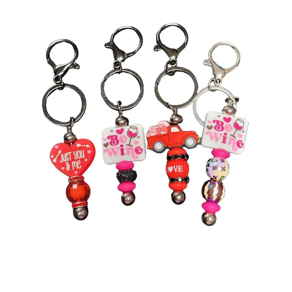 11 LIVE SALES - Beaded Key Chains and Badge Pulls