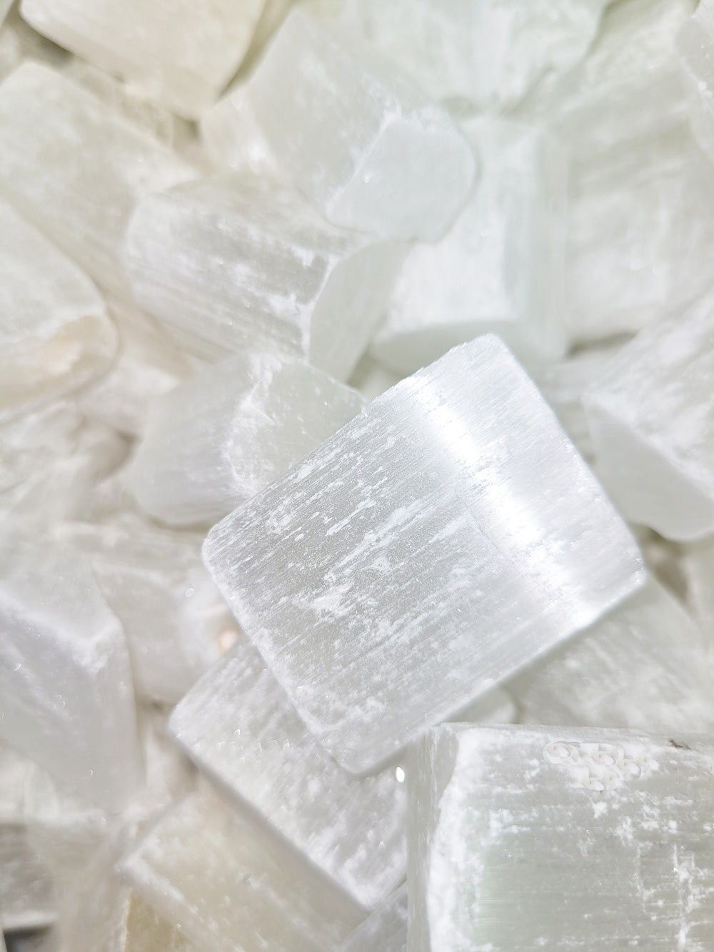 bulk rough selenite chunks for sale