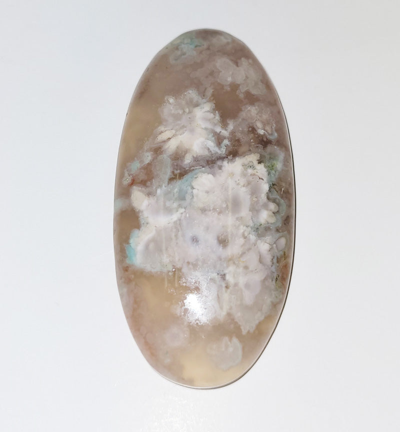 Flower Agate Cabochons 3Pk