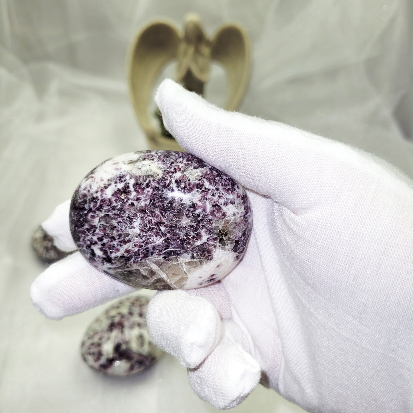 buy large lepidolite palm stones