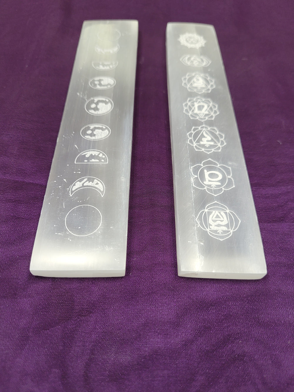 selenite charging plates