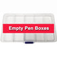 Empty Storage Box for DIY Beadable Pens Kit