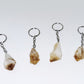 citrine point key chains