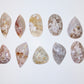 Flower Agate Cabochons 3Pk