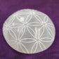flower of life palm stone