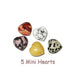mixed mini hearts in bulk
