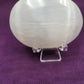 selenite palm stones