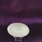 selenite palm stone