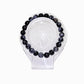 snowflake obsidian bracelet for sale
